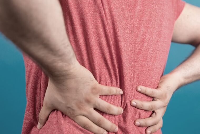 causas de dor nas costas na rexión lumbar